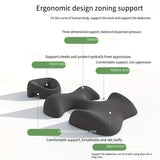Comfort Zoning, No FatigueErgonomic Beauty Bed Pillow Set V1106-DGNAMZ001