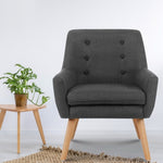 Armchair Tub Single Dining Chair UPHO-B-ARM04-CHA