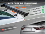 GT Wing Spoiler, 53.1 inch Universal Spoiler with Double Deck, Adjustable Lightweight Aluminum, V952-TYXWYLHJLHJSC6ITCV0