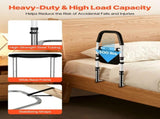 Bed Rail for Elderly, Bedside Assist Rails with PU Handrail, Adjustable Height Pipe Bedside Cane, V952-WZTSCBSWTBZCVD110001V0