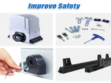 1200KG Auto Slide Sliding Gate Opener Automatic w 4m Rail V63-823091