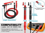 25PCS Multimeter Test Leads Kit, Test Leads Set with Replaceable Alligator Clips,Wire y21145 V1370-AZ4-07959