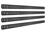 E-Track Tie-Down Rails, 4 Pack, 2.3 m E Track Rails Secures Cargo & Heavy Loads Up to 909 kg, V952-SPEXGD8FT150UEFX4001V0