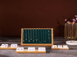 Bamboo Wood Pendant Display Board Jewelry Display Board Necklace Rack Removable Jewelry Display V1294-YM0715-220614XY01-3