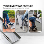 Aluminium Portable Wheelchair Ramp R02 - 5ft RAM-WCR-R02-5FT