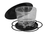 Bird 1L Durable ABS Easy Filling Transparent Container Portable Pavilion Design Hanging Bird V1294-YM0715-3111210498611