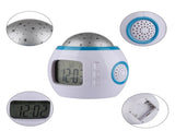 Alarm Clock, Kids Sleep Clock Starry Sky Night Light Star Projection Clock, Music Digital Clock with V1189-LWWAL-20260325-00436