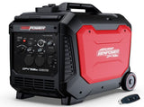 GENPOWER 4.7kW Peak 3.8kW Inverter Generator, Push Button & Remote Start, Portable w/ Wheels, V219-GENPTRGN47SA