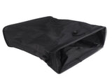 4 Roll Wheels Laundry Basket with Handles Oxford Cloth Storage Bin for Household Sundries Black V1294-YM0521-3117230008012