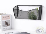 Tutuviw Wall Mount File Organizer Metal Letter Size Black V1189-WXFWAL-20260319-01071