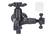All Copper Wall Mount Faucet European Retro Cold Hot Faucet Home Toilet Basin Tap V1294-YM0521-3112230000111