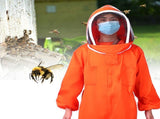 Orange Beekeeper One Piece Bee Suit Beekeeping Protective Clothes Beekeeping Equipment V1294-YM0901-3111200080413