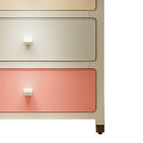 Home Storage Cabinet PP Macaron Color Large Capacity Multi Layer Drawer Storage Cabinet for Bedroom V1294-YM0703-3117230060711