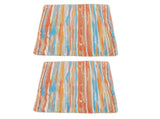 4PCS Throw Pillow Covers Polyester Fabric Farmhouse Vintage Style Pillow Covers for Sofa Couch V1294-YM0901-3115260000312