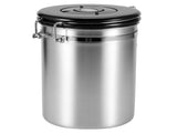 Stainless Steel Sealed Tank MoistureProof Coffee Bean Tea Storage Pot with Air Evacuation V1294-YM0901-3118200183912