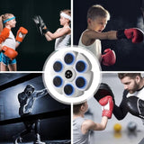 Bluetooth Boxing Machine Wall Mount White, Gloves Included, V178-66912