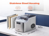 Portable Countertop Ice Maker 45Lbs/24H Self-Cleaning with Scoop Basket V952-FBTMSZBJBXG4WO4T1V3