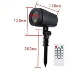 Christmas Outdoor Laser Light Outdoor Laser Projector Festive Laser Decorations - Black - Size 01 V1106-129-10520-BLK-01