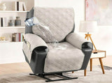 Electric Recliner Sofa Cover - French Grey V1221-XM-SFD-005