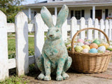 Easter Decor Resin Simulated Bronzes Long Eared Bunny Easter Decorations For Home Decorative V1370-AZ4-13310
