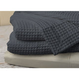 Jenny Mclean Ardent Premium Super Soft Cotton Waffle Blanket Charcoal Queen V442-RAN-BLANKET-ARDENTWAFFLE-CHARCOAL-QS