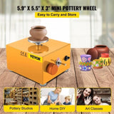 Mini Pottery Wheel, 30W 0-2000 RPM Ceramic Wheel, Adjustable Speed DIY Clay Machines, Electric V952-XTXTYLP22220V33F0V3