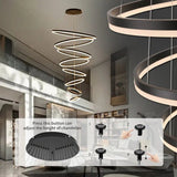 BAMDECOR A18815 Nordic Home Decor Dining Room Pendant lamp lights Ceiling Lamp Hanging Light V255-BAM-18815/8-BLK