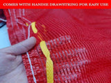 50 Pcs Onions Fresh Bag,10lb Reusable Produce Bags 11x18 inch Hanging Breathable Mesh Bags for V1192-AZ-W-17523