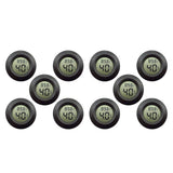 10-Pack Hygrometer Thermometer Digital LCD Monitor Humidity Meter Gauge for Humidifiers V1192-AZ-W-23079