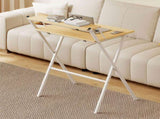 Levede Foldable Computer Desk Office Study Desk Oak DH1069-OAWH-AU