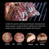 Asmoke AS350 Portable Wood Pellet Grill - Apple Red V642-ASMOKE-AS350-PORTABLE-WOOD-PELLET-GRILL-APPLE-RED