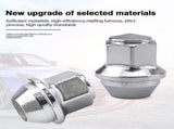 Aluminum Wheel Nuts. M12 X 1.5 Conical 19mm Hex Replacement for Ford Alloy Wheels V1237-ZY-203-0120