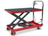 T-REX 230KG Hydraulic Scissor Lift Platform Trolley, Non-Skid Rubber Platform Pad, for Material V219-VHWLFCTRH2SA