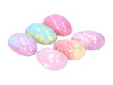 Dinosaur Egg Shaped Essential Oil Bath Salt Ball Plant Extract Bubble Bath Soap for Kids 120gx6 V1294-YM0901-3112210029211
