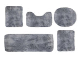 5Pc Bath Mats for Bathroom, Quick-Dry Bathroom Rugs Sets Washable Non-Slip Bath Mat Ultra Soft V1189-LWWAL-20260325-01106