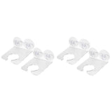 4Set re Acrylic Wine Glass Holder for Bath Time Free Hands Chic Style V1366-AZ2-W-13629
