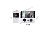 Wireless Doorbell Camera Video Door Bell Smart Intercom Security Phone Camera Indoor Outdoor - White V1263-JX-6262-1