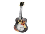 Wall Clock Silent Simulation Ukulele Shaped Decorative Alarm Clock for Bedroom Student Dormitory V1294-YM0626-3115220139511