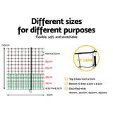 i.Pet Chicken Fence Electric 50Mx125CM Poultry Netting PET-CF-50X125-BK