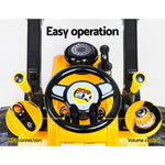 Rigo Kids Electric Ride On Car Bulldozer Digger Loader Remote 6V Yellow RCAR-BULLDOZER-YL