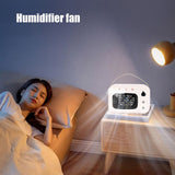 Quiet Portable Water-Cooled Fan 8.66x3.74x6.3In, 3Speed Wind, Desktop Air Cooler for Home Dorm Desk V1369-AZ3-W-10439