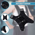 10KG Weighted Vest Top Gym Exercise Fitness Strength Sports Training Weight Loss V63-929911