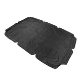 Outdoor Swing Canopy Waterproof Porch Top Cover Replacement UV Proof for Patio Yard Chair Black V1294-YM0718-3111220247515