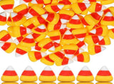 150 Pcs Halloween Cute Resin Candy Corn Flatback Artificial Candy Corn Faux Flatback Embellishments V1192-AZ-W-28786