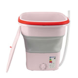16L Portable Washing Machine with Soft Spin Function Drain Pipe 65W Fully Automatic Portable Washer V1294-YM0901-3113230329311