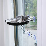 Cat Window Bed Hammock Window Mounted Cat Sunny Seat for Small Indoor Cat up to 28 lb with Suction V1370-AZ4-05940