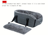dog car seat, pet travel safety, dog comfort car seat, secure dog seat, Australian pet travel, V1106-136-GRA-96833