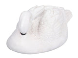 Resin White Swan Figurine Resin White Goose Statue for Outdoor Garden Yard Decoration V1294-YM0715-3111210435811