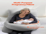 Pregnancy Pillow, G-Shaped Maternity Pillow, Full-Body Support Pillow with Removable & Washable V952-YFZTBWSGXYTSDQPN2V0