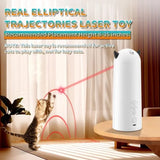 Smart Laser Pet Toy with Automatic Moving Light, Interactive Infrared Cat Teaser for Indoor Play, V1341-ZY-UVZ4M8YR-RED